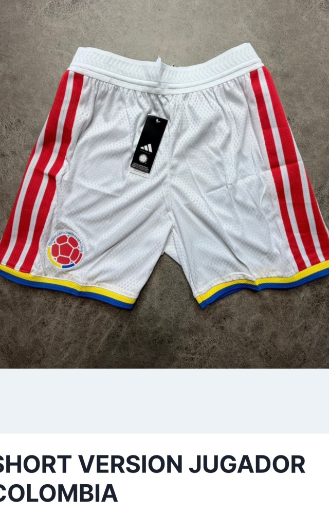 Short versión jugador colombia